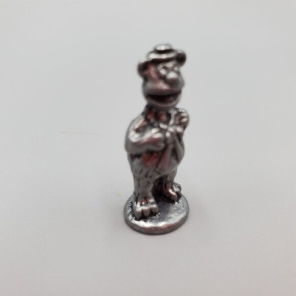 Fozzie Bear Monopoly Token Figure Muppets Miniature Metal 1" Mini Fig - Picture 6 of 8